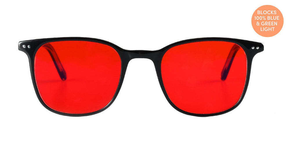 Baxter Blue R.E.S.T Sleep Kit Ultimate Blue light blocking glasses designed for night time melatonin protection