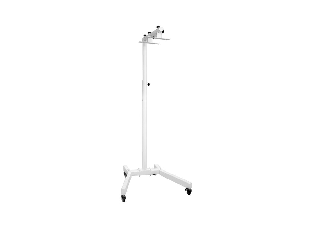 Baxter Blue horizontal-vertical-red-light-stand side view
