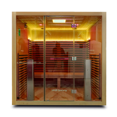 Chill Bunny Indoor Infrared Sauna 3P Front
