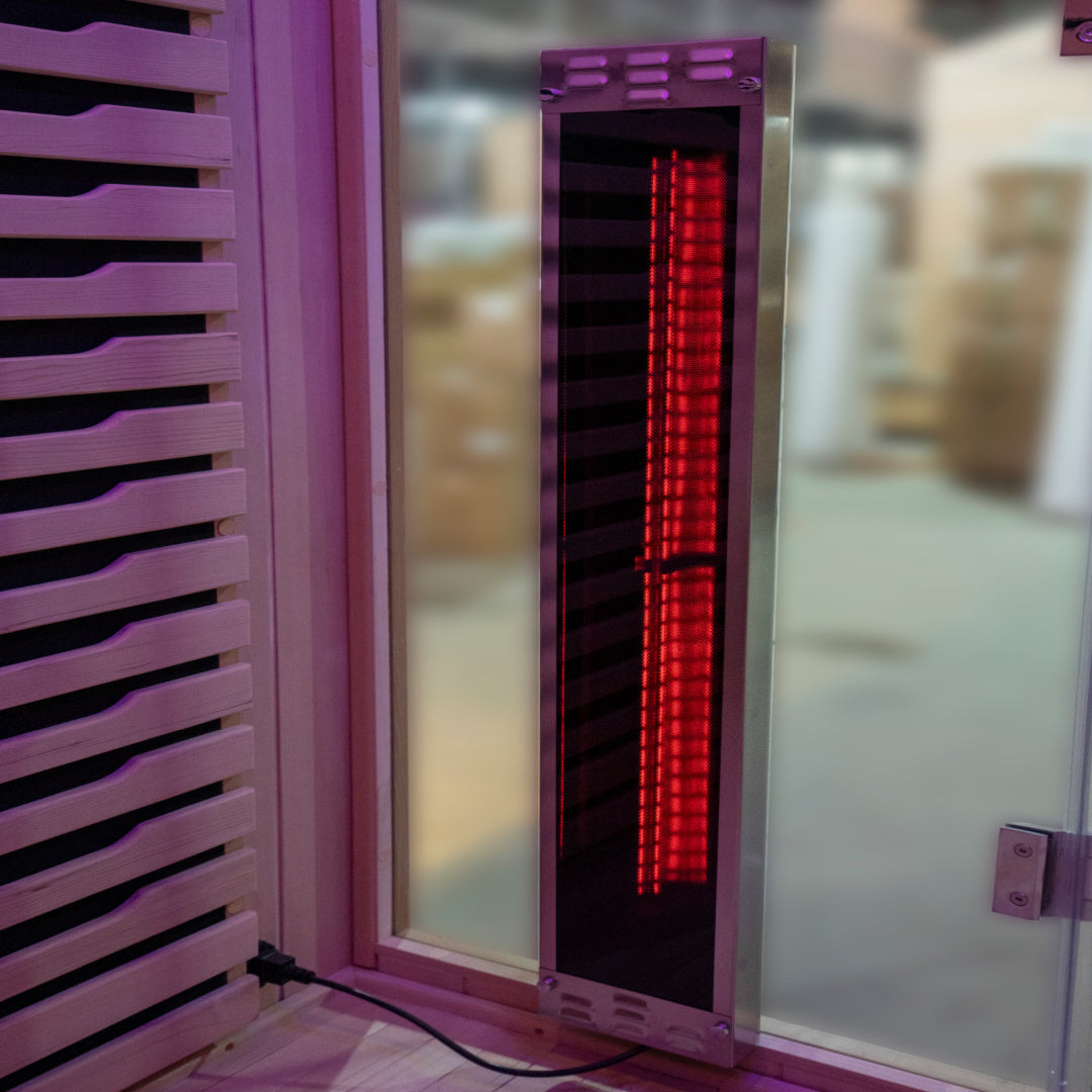Chill Bunny Indoor Infrared Sauna 3P interior heater