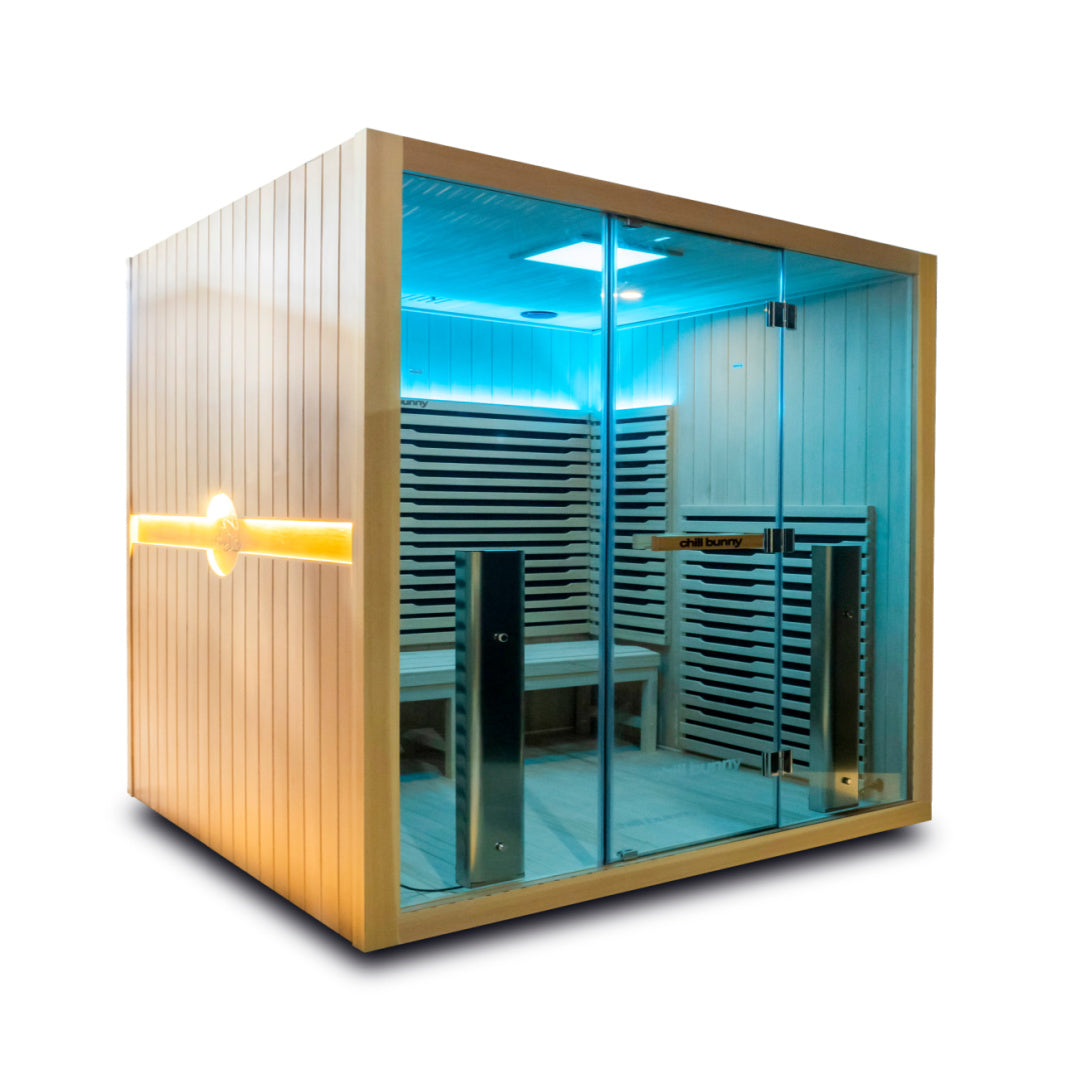 Chill Bunny Indoor Infrared Sauna 3P left side
