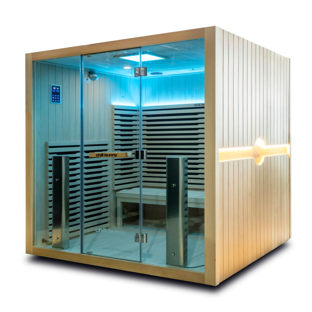 Chill Bunny Indoor Infrared Sauna 3P right side