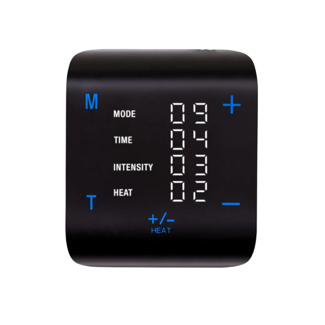 Compex Knee Wrap for Pain Relief with TENS and Heat Touch