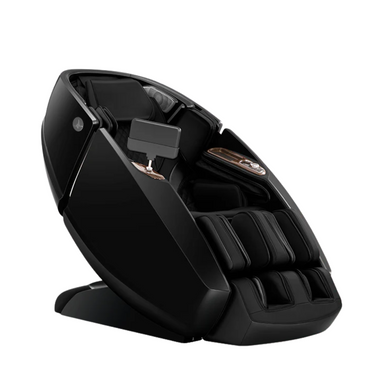 Masseuse Therapeutic Dual-Pro Massage Chair - Advanced 4D Massage, Hot Stone Therapy & Zero Gravity Comfort-Black
