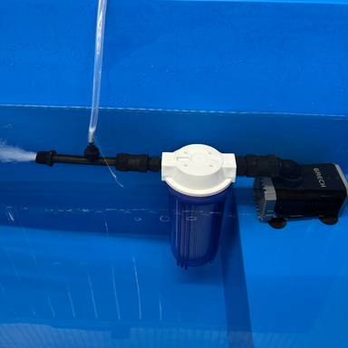 Plunge City The Sub-Zero Rolls Royce Premium Filter Setup - inside tub view