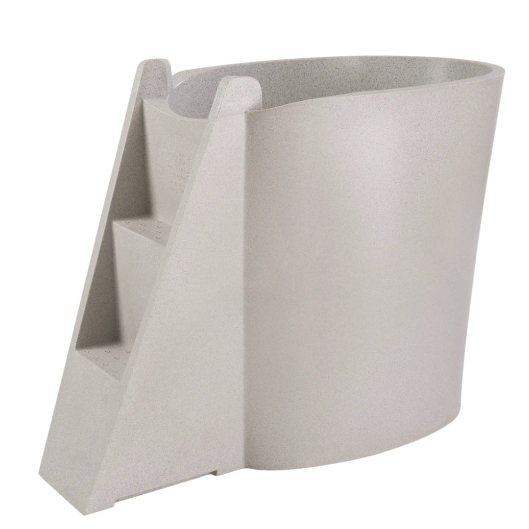 Pride on the Line Compact Natural Ice Bath in Sand Colour