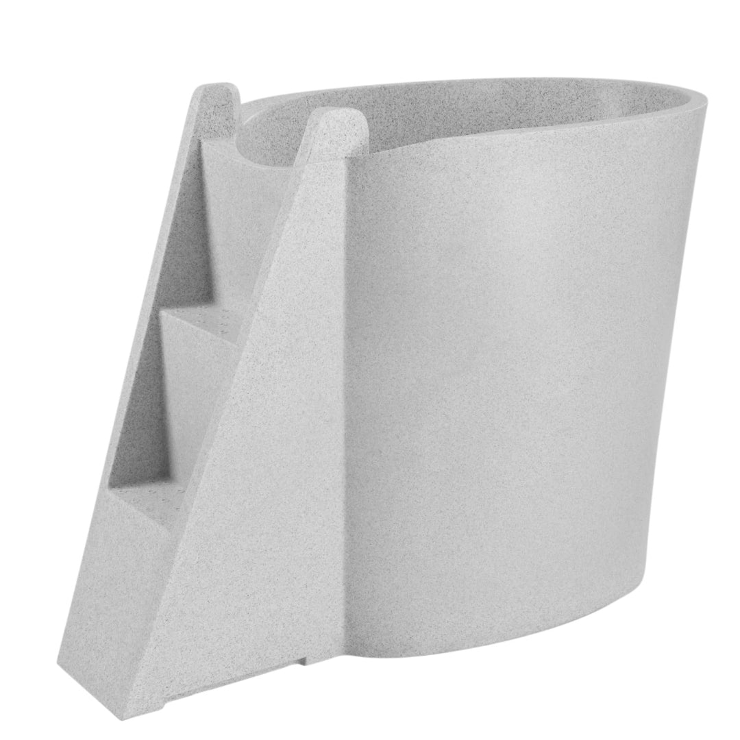 Pride on the Line Compact Natural Ice Bath in Snow Colour