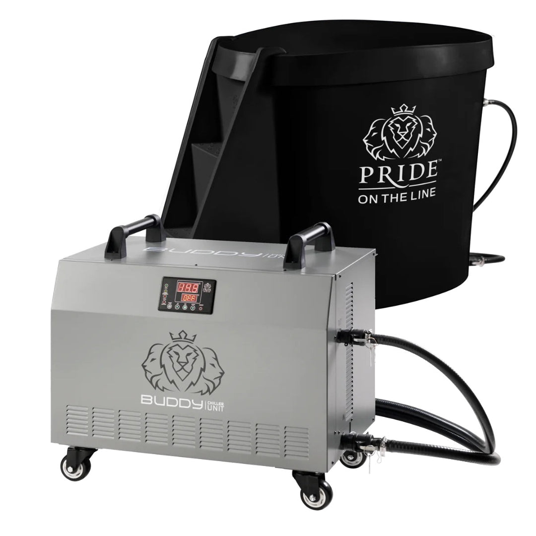 Pride on the Line Compact Recovery Bath and Buddy Chiller Unit