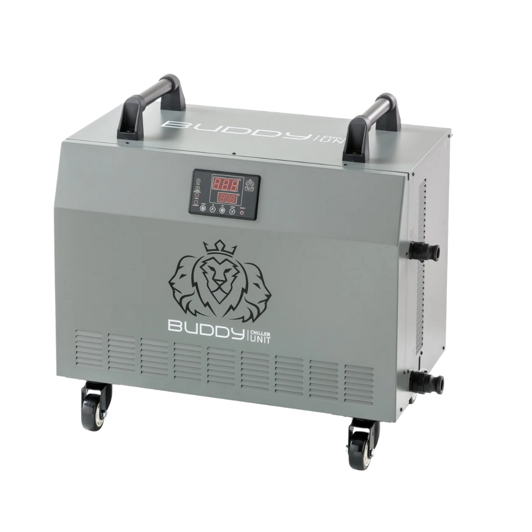 Pride on the Line Ice Bath Buddy Chiller Unit - Front Side