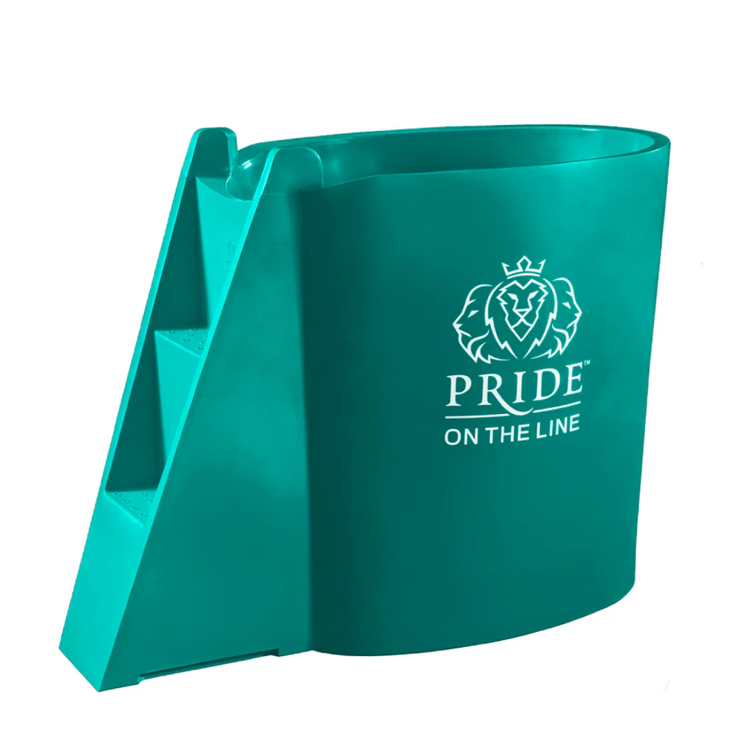 Pride on the Line Recovery Bath Compact Teal