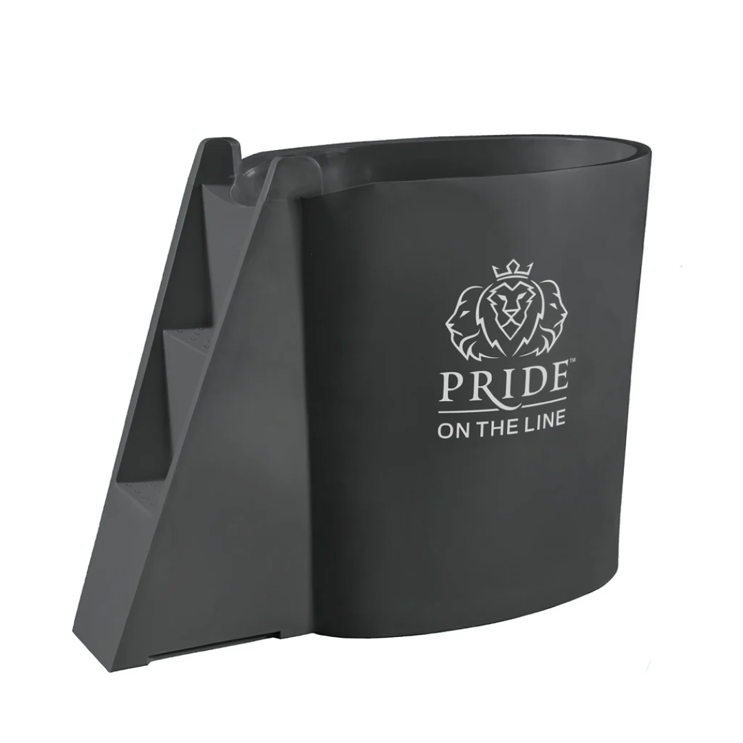 Pride on the Line Recovery Bath Duo Buddy - Dark Grey