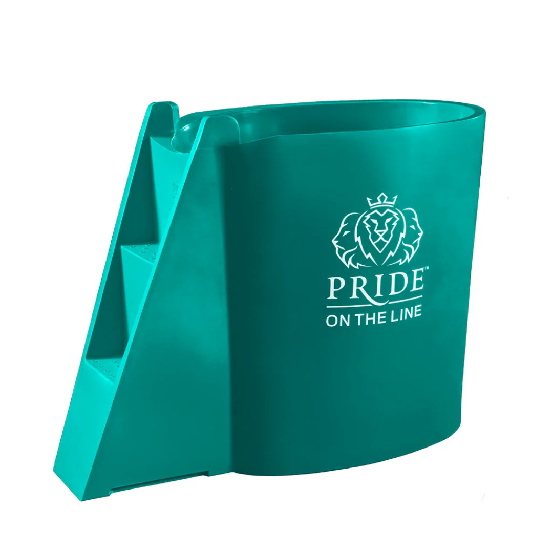 Pride on the Line Recovery Bath Duo Buddy - Teal / Paste