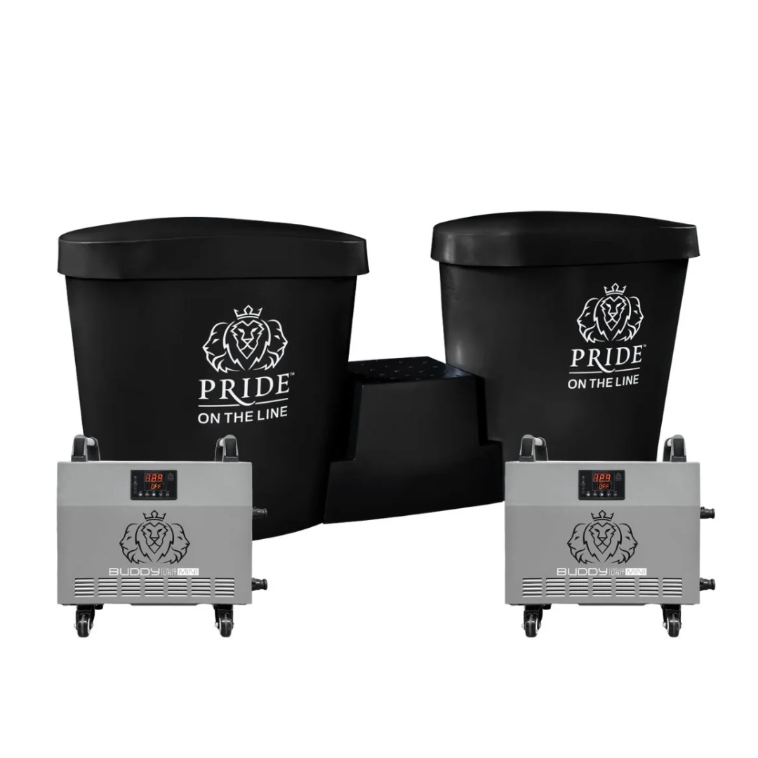 Pride on the Line Recovery Bath Duo Buddy Mini Package – Black Colour