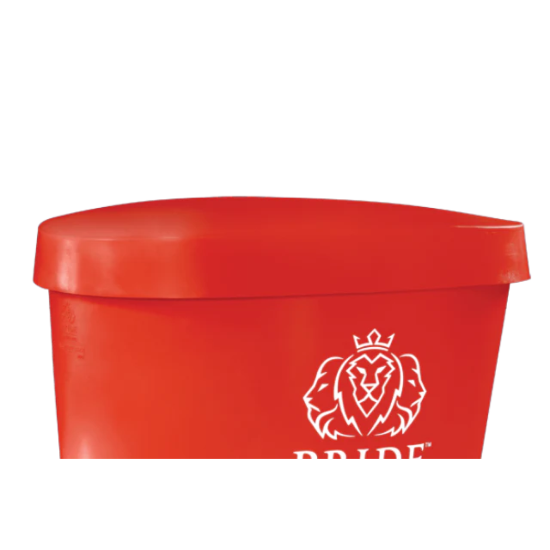 Pride on the Line Recovery Bath Lids Only Orange