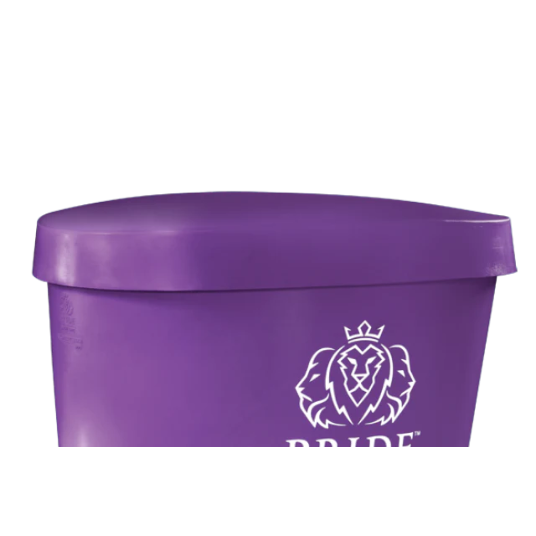 Pride on the Line Recovery Bath Lids Only Purple