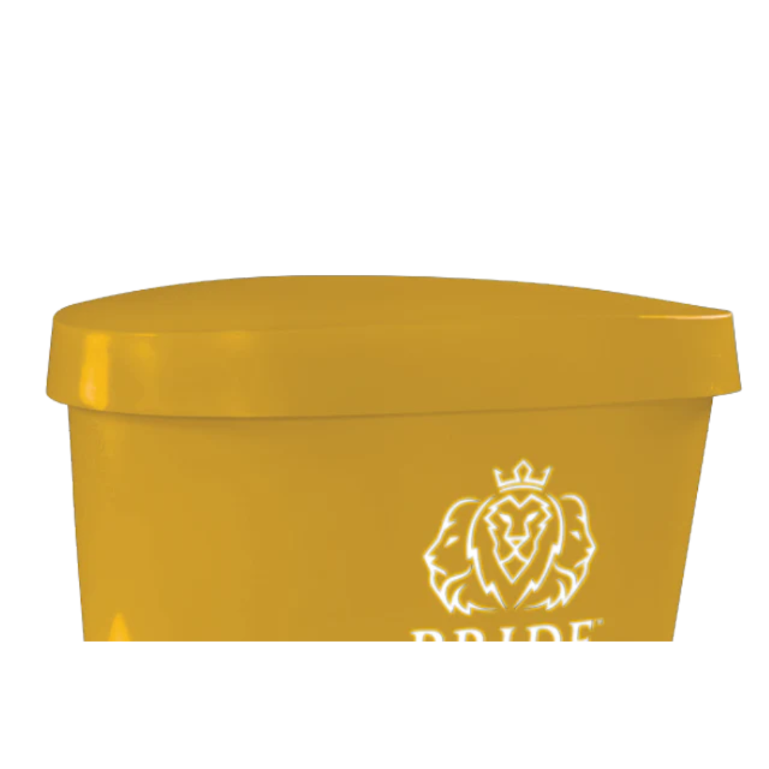 Pride on the Line Recovery Bath Lids Only Yellow