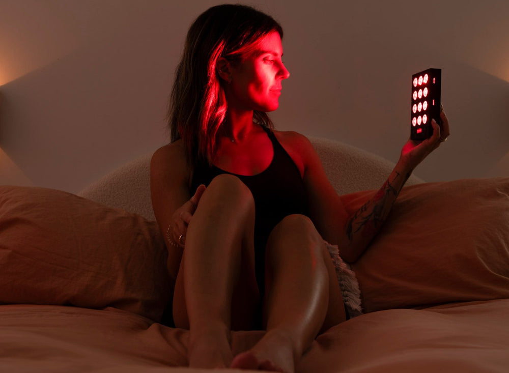 TGA certified red light therapy device with 660nm and 850nm wavelengths