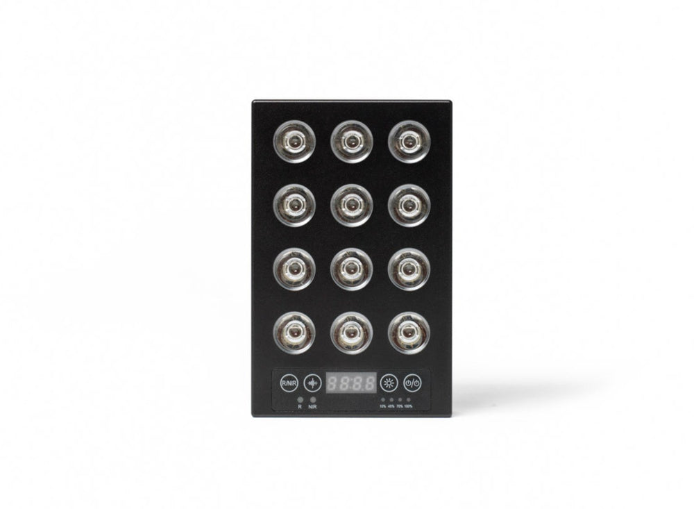 Mini therapy device with digital timer and rechargeable battery