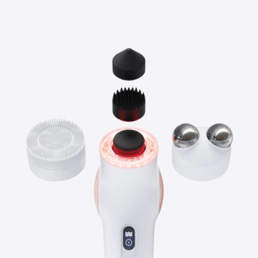 Therabody TheraFace PRO White Red LED with Nozzles