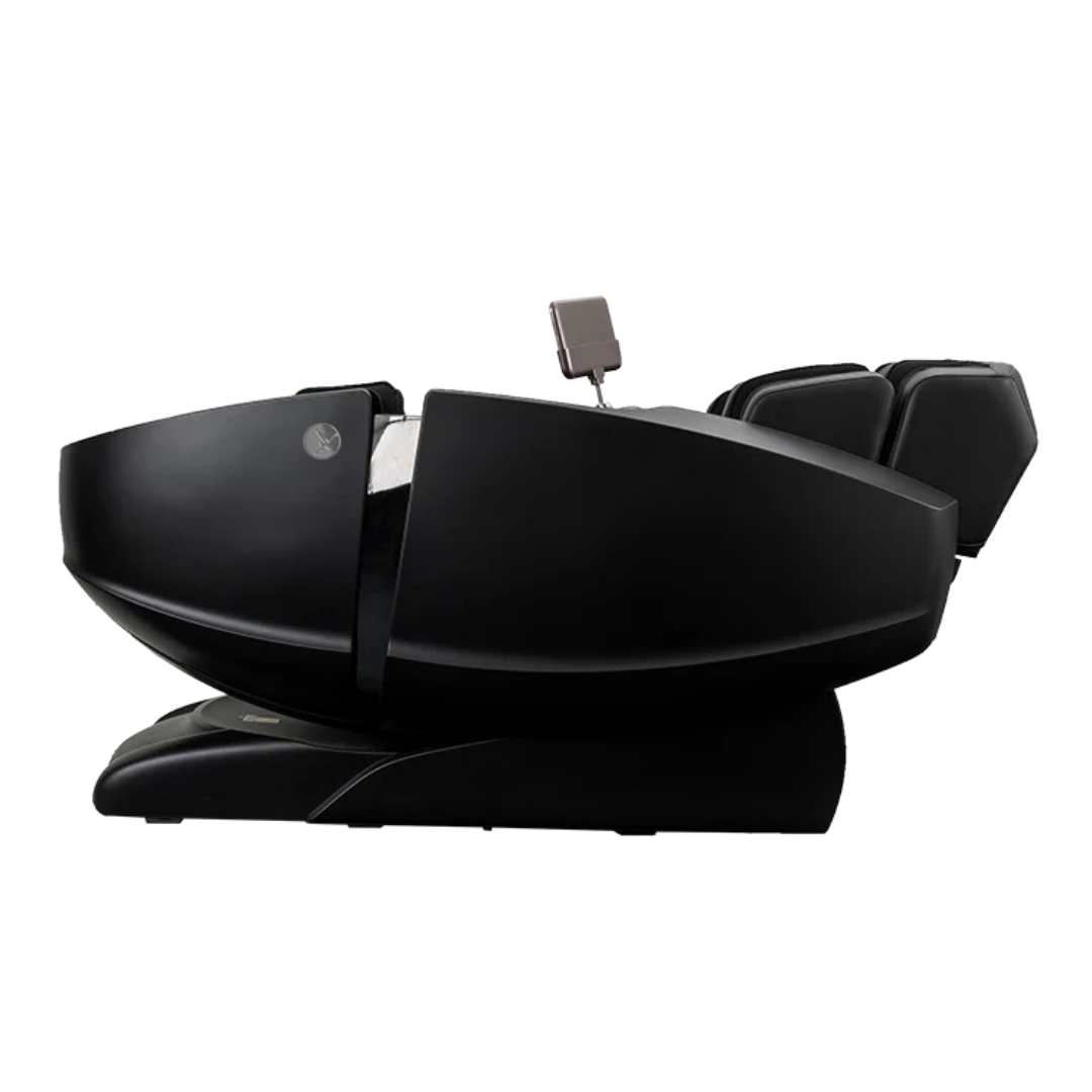 Masseuse Therapeutic Dual-Pro Massage Chair - Advanced 4D Massage, Hot Stone Therapy & Zero Gravity Comfort-black-down