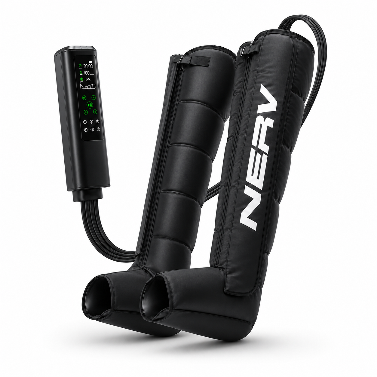 NERV Squeeze wireless compression boots with control unit