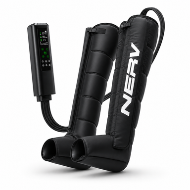 NERV Squeeze wireless compression boots with control unit