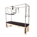 Resista Pilates Maple Full Trapeze Reformer - Premium Pilates-Equipment-Adjustable Flat View