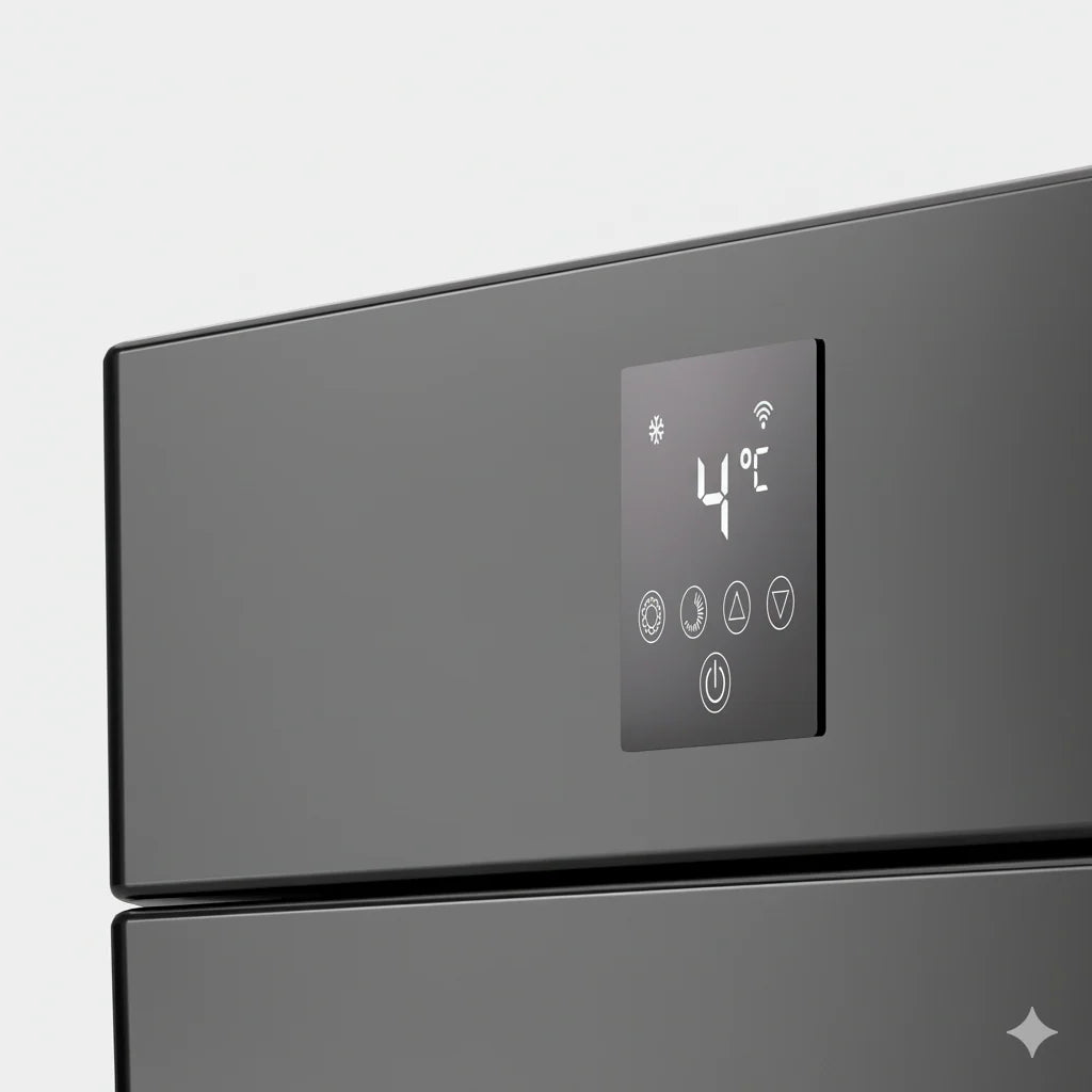 Elite Plunge hot and cold therapy temperature range control