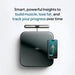 Hume Pod 8-point electrode system on platform and handles for full body scan