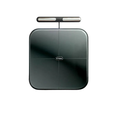 Hume Pod smart body composition scale front view with handle grips