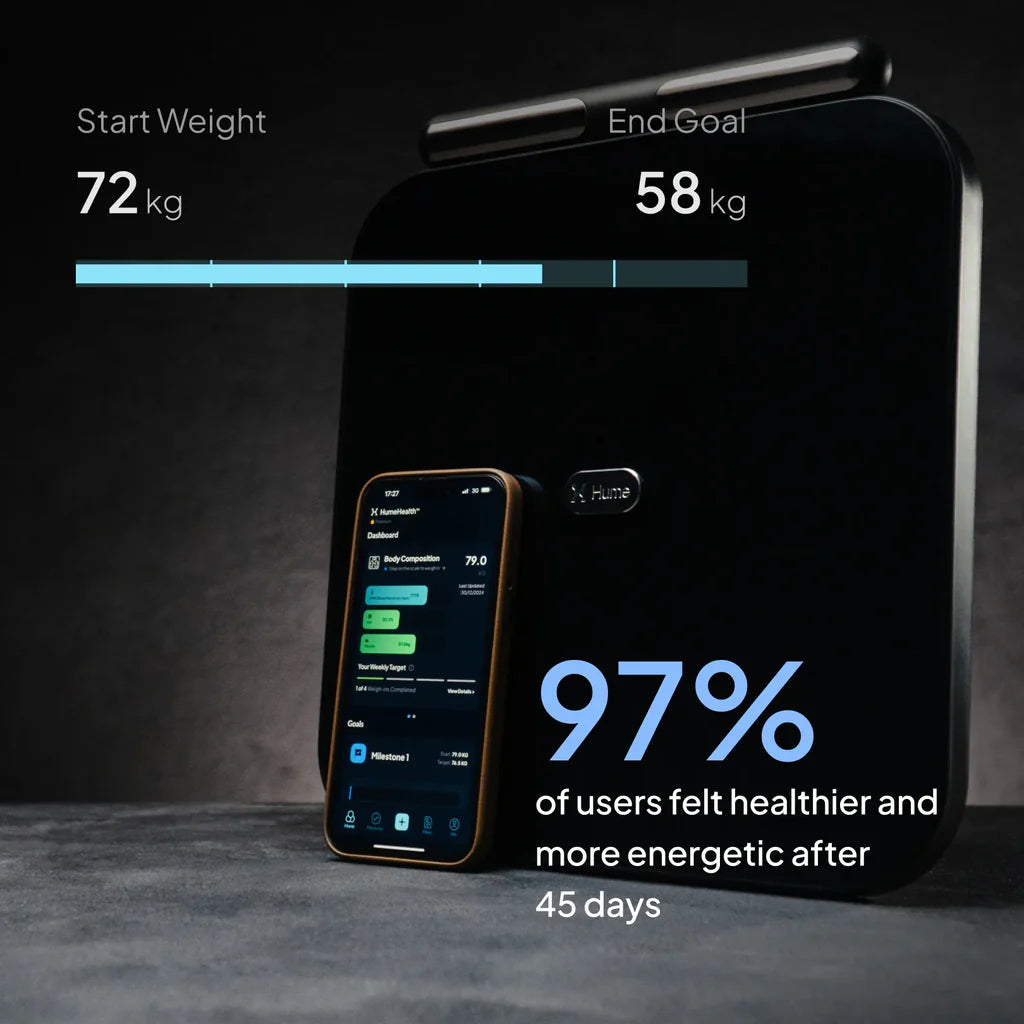 Hume Pod 98% DEXA-accuracy verified body composition analyser used in 12000 health clinics