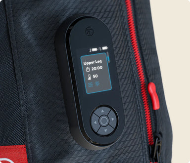 JetBoots PRO Plus leg compression boots in use for recovery