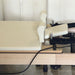 Premium maple wood frame detail on Maple Foldable V2 pilates reformer