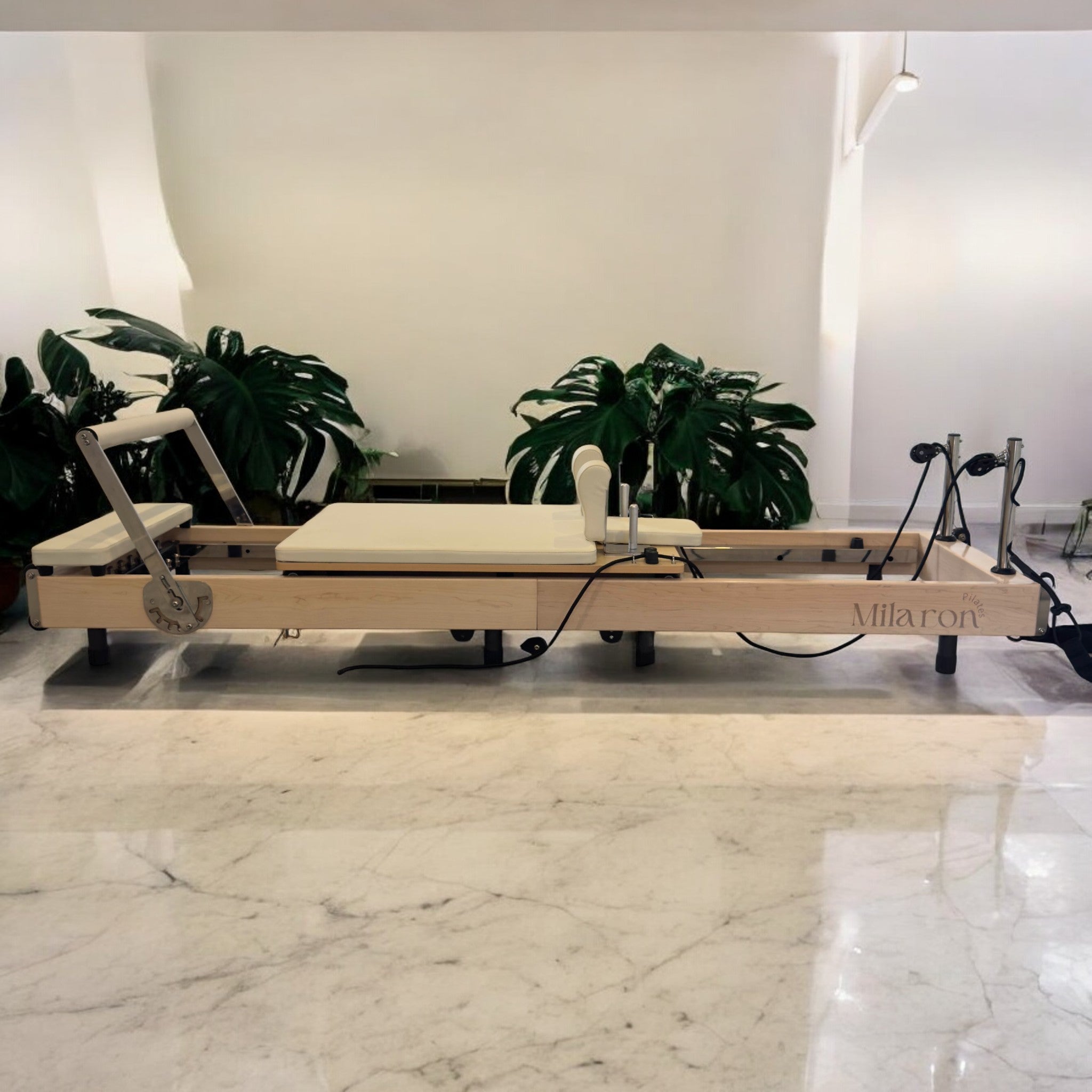 Maple Foldable V2 pilates reformer foldable design full view