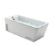 Angled view of the Norge N-01 Ice Bath filled with water