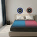 OAK SLEEP HUB 2 app showing dual-zone temperature settings on smartphone