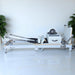 Pearl Foldable V2 pilates reformer studio-grade aluminium full view