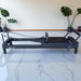 Pearl Studio V2 pilates reformer noir color studio-grade aluminium full view