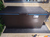 Front view of the Plunge City Sub-Zero cold plunge ice bath with closed lid
