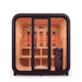 The Norge Stilhet Kube 4 Person Hybrid Sauna in Black