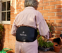 ThermBack LED back support device promoting mobility and comfort